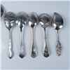 Image 7 : 17pc Unique Silverplate Serving Utensils, One Sterling