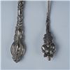 Image 9 : 17pc Unique Silverplate Serving Utensils, One Sterling