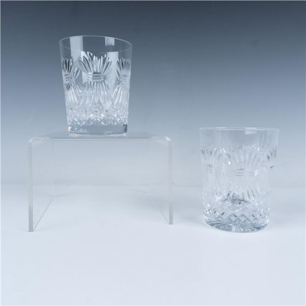 Waterford Crystal Millennium Double Old Fashion Glasses