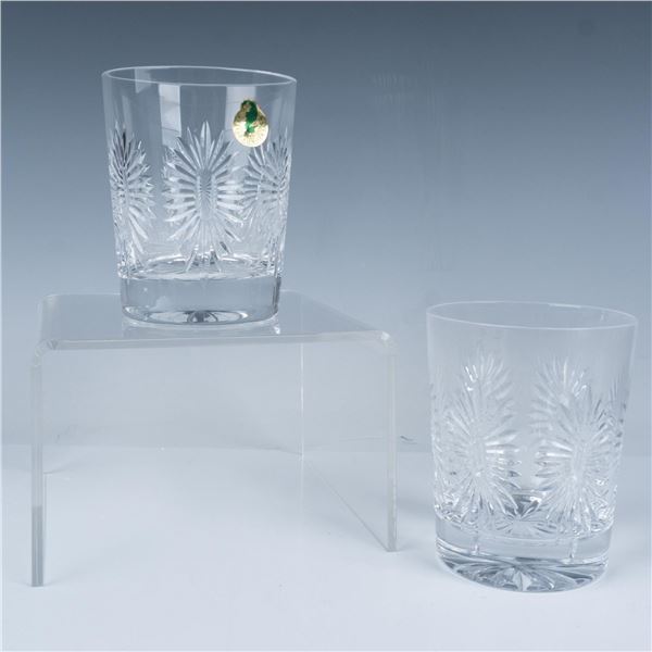 Waterford Crystal Millennium Double Old Fashion Glasses