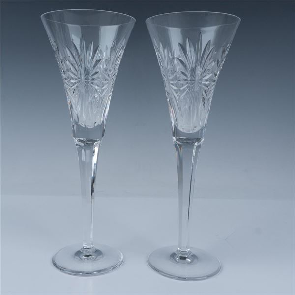 Waterford Crystal Millennium Health Toasting Flutes