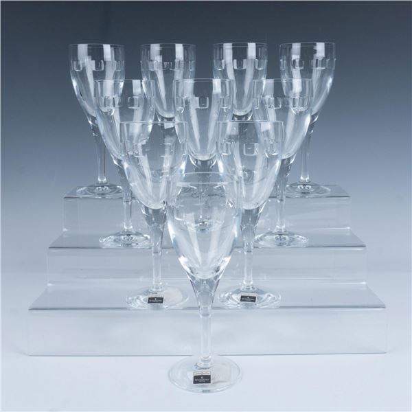 10pc Waterford Crystal Wine Glasses, John Rocha, Geo Oden