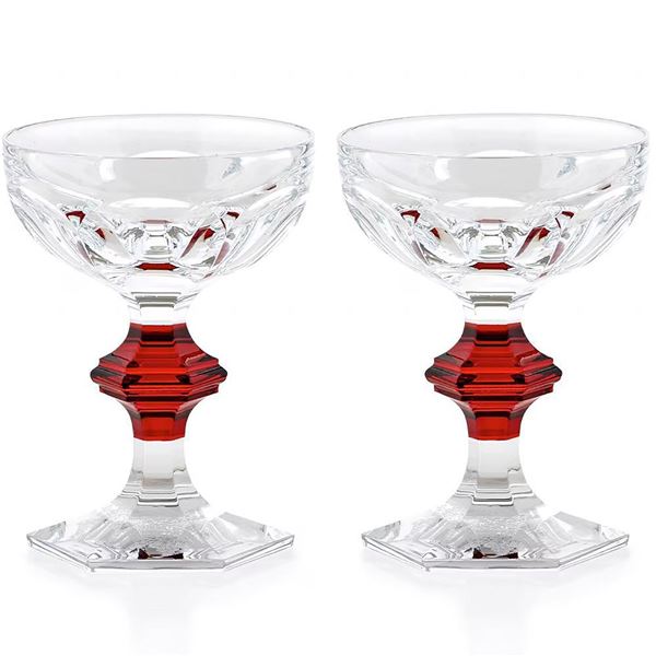 Baccarat Crystal Champagne Coupes, Sealed Box