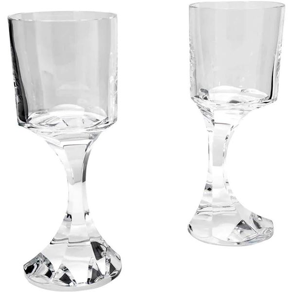 Baccarat Crystal Wine Glasses, Narcisse, Sealed Box