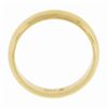 Image 5 : Unisex Classy 14K Yellow Gold 3.5mm Plain Domed Polished Stack Wedding Band Ring