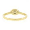 Image 7 : NEW 14k Yellow Gold 0.53 ctw Marquise Bezel Diamond Solitaire Petite Simple Ring