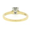 Image 7 : Vintage 14k Gold 0.38 ctw Old Cut Illusion Set Diamond Solitaire Engagement Ring