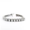 Image 4 : 10.13 ctw Diamond Tennis Bracelet - 14KT White Gold