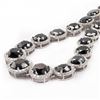 Image 3 : 66.73 ctw Fancy Black Diamond and 7.78 ctw Diamond 14K White Gold Necklace