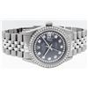 Image 6 : Rolex Mens Stainless Steel Black String Diamond 36MM Datejust Wristwatch