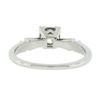 Image 7 : Vintage 14k White Gold Old European Illusion Diamond Solitaire Engagement Ring