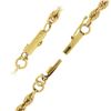 Image 6 : Unisex 14K Yellow Gold 30" Long 3.2mm Polished Solid Rope Chain Necklace 25.47g