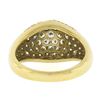 Image 7 : Kurt Wayne 18k Gold 2.25 ctw Pave Round Brilliant Diamond Wide Domed Band Ring