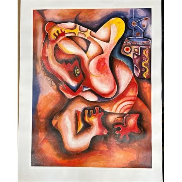 Crawling in the Doubts Corner by Alexandra Nechita