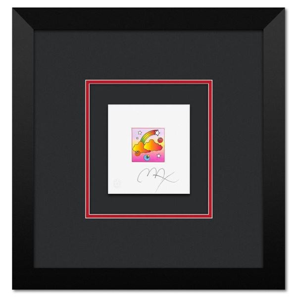 Rainbow with Clouds by Peter Max