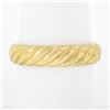 Image 1 : David Yurman 18K Yellow Gold 5mm Polished Braided Cable Stackable Band Ring