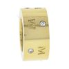Image 1 : Messika 18k Yellow Solid Gold .12 ctw Round Brilliant Diamond Slide Charm Pendan