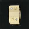Image 2 : Messika 18k Yellow Solid Gold .12 ctw Round Brilliant Diamond Slide Charm Pendan