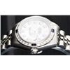 Image 2 : Rolex Ladies Quickset Stainless Steel White Diamond And Sapphire Datejust Wristw
