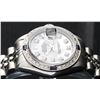 Image 3 : Rolex Ladies Quickset Stainless Steel White Diamond And Sapphire Datejust Wristw