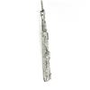 Image 4 : Antique Art Deco Platinum 4.37 ctw Old European Diamond Large Dinner Pendant Cha