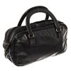 Image 3 : Prada Black Vitello Daino Leather Mini Satchel Bag
