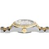 Image 6 : Rolex Ladies 18K Gold And Steel White Roman Diamond Bezel Hidden Clasp Datejust