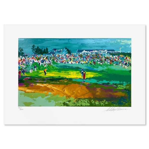 Home Hole at Shinnecock by LeRoy Neiman (1921-2012)