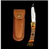 Image 1 : US Marine Corps Ka-Bar Knife w/ Leather Case
