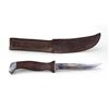 Image 1 : 1960's Cutco 1069 Hunting Knife w/ Leather Sheath