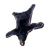 Image 2 : Black Bear Rug w/ Felt Liner