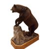 Image 2 : Grizzly Bear Full Size Mount on Wood Base