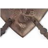 Image 7 : Brass Shield Crossed Halberd Wall Art