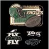 Image 4 : Vintage PHI Eagles Enamel Pins & Belt Buckle