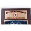 Image 4 : Baltimore Orioles 1983 World Series Champs Plaque