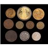 Image 8 : 1943 Steel Cents, Flying Eagle, Medallions, Coins