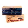 Pioneer DVD Player and Sony Stereo Cassette Deck