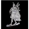 Image 1 : Cast Metal Relief Scottsman Playing Bagpipes