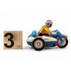 Image 2 : Tin Wind Up Motorcycle with Sidecar