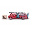 Image 12 : Tin Wind Up Fire Truck