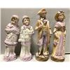 Image 1 : Bisque / Porcelain Figurines (4) Lilac Hues