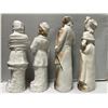 Image 2 : Bisque / Porcelain Figurines (4) Lilac Hues