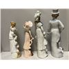 Image 4 : Fancy Porcelain Figurines (1 Pair, 2 Others)