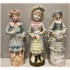 Image 1 : Bisque / Porcelain Lady Figurines (3)