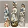 Image 2 : Bisque / Porcelain Lady Figurines (3)