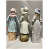 Image 3 : Bisque / Porcelain Lady Figurines (3)