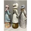 Image 4 : Bisque / Porcelain Lady Figurines (3)