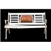 Image 1 : Vintage Wood and Cast Iron Coca-Cola Bench