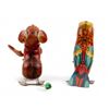 Image 3 : Vintage Tin Litho Wind Up and Baby Toys