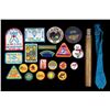 Image 1 : Brass Telescope and Girl Scouts Patches, Tie